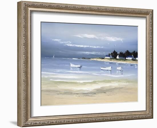 Coastal Inlet II-Frédéric Flanet-Framed Giclee Print