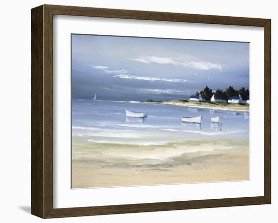 Coastal Inlet II-Frédéric Flanet-Framed Giclee Print