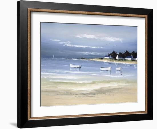 Coastal Inlet II-Frédéric Flanet-Framed Giclee Print