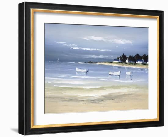 Coastal Inlet II-Frédéric Flanet-Framed Giclee Print