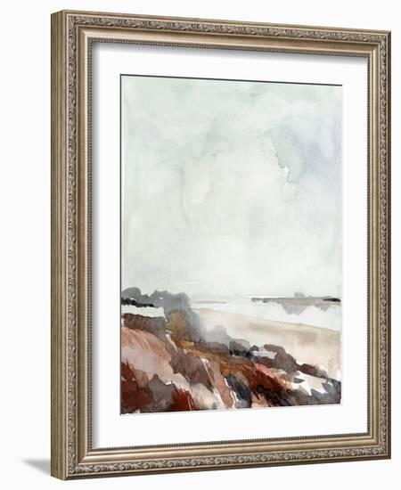 Coastal Inlet Study II-Jennifer Parker-Framed Art Print