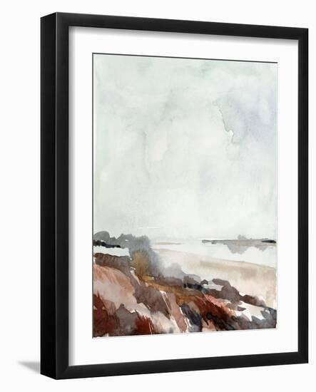 Coastal Inlet Study II-Jennifer Parker-Framed Art Print