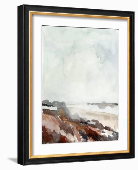 Coastal Inlet Study II-Jennifer Parker-Framed Art Print