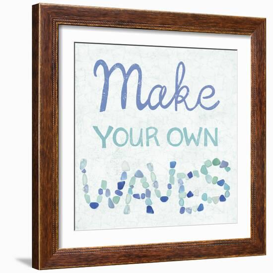 Coastal Inspire - Waves-Lottie Fontaine-Framed Giclee Print