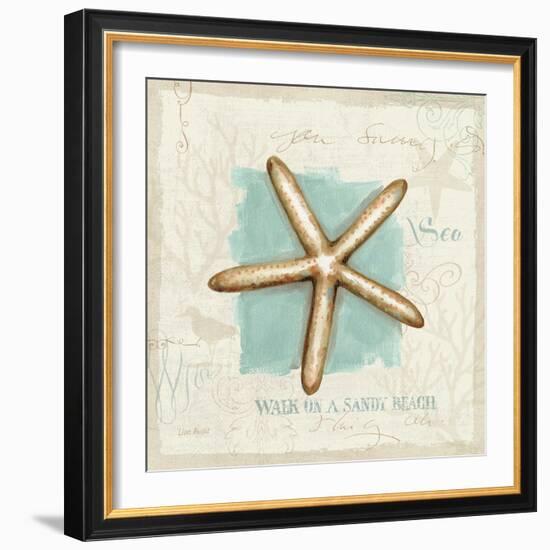 Coastal Jewels IV-Lisa Audit-Framed Art Print