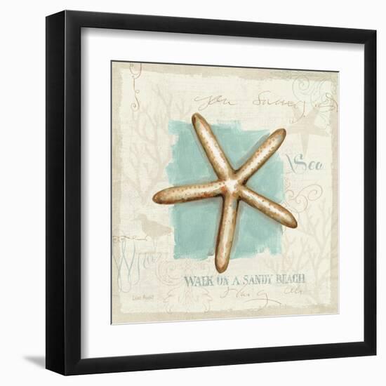 Coastal Jewels IV-Lisa Audit-Framed Art Print