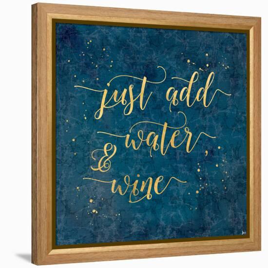 Coastal Lace Words-Jess Aiken-Framed Stretched Canvas