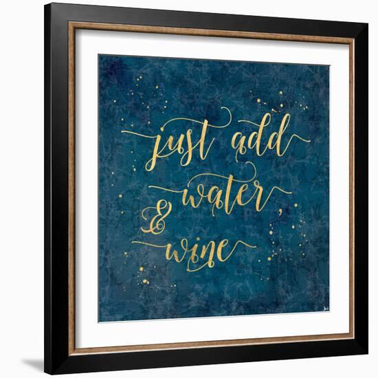 Coastal Lace Words-Jess Aiken-Framed Art Print