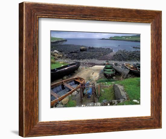 Coastal Landscape, Isle of Skye, Scotland-Gavriel Jecan-Framed Photographic Print