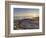 Coastal landscape with Icebergs. Inuit village Oqaatsut located in Disko Bay. Greenland-Martin Zwick-Framed Photographic Print