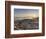 Coastal landscape with Icebergs. Inuit village Oqaatsut located in Disko Bay. Greenland-Martin Zwick-Framed Photographic Print