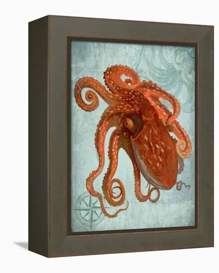 Coastal Life Collection 2 a-Fab Funky-Framed Stretched Canvas