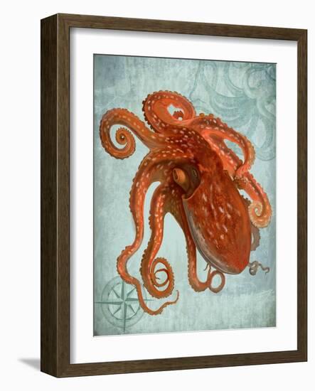 Coastal Life Collection 2 a-Fab Funky-Framed Art Print