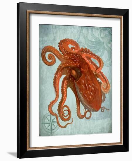 Coastal Life Collection 2 a-Fab Funky-Framed Art Print