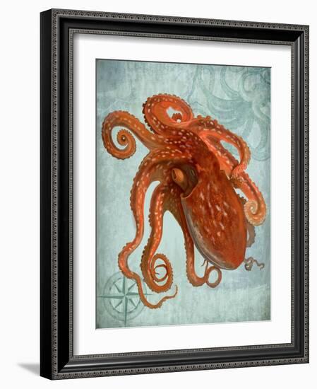 Coastal Life Collection 2 a-Fab Funky-Framed Art Print