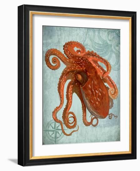 Coastal Life Collection 2 a-Fab Funky-Framed Art Print