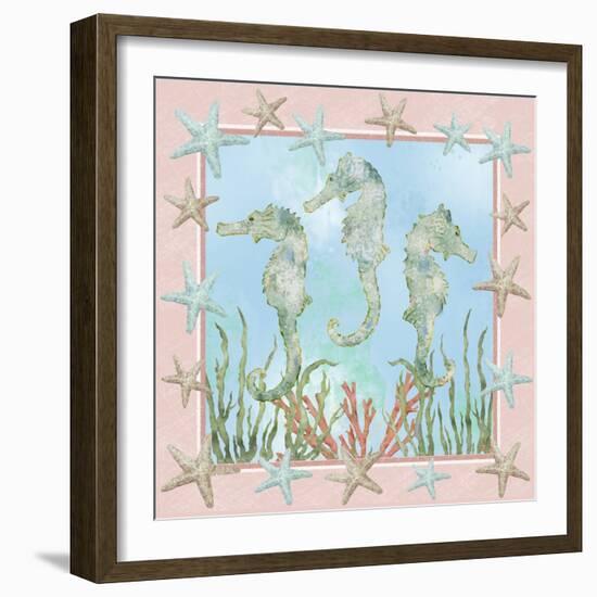 Coastal Life I-Jade Reynolds-Framed Art Print