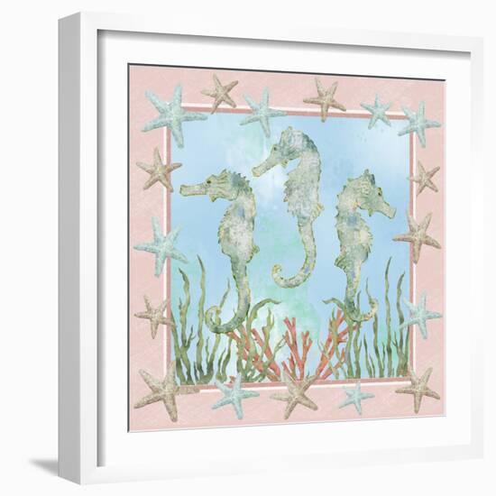 Coastal Life I-Jade Reynolds-Framed Art Print