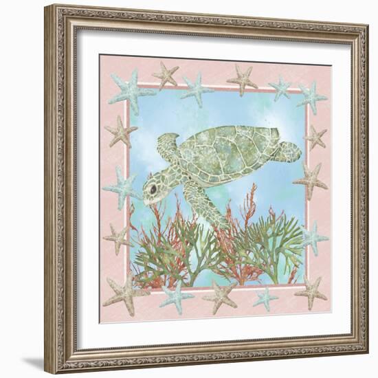 Coastal Life II-Jade Reynolds-Framed Art Print