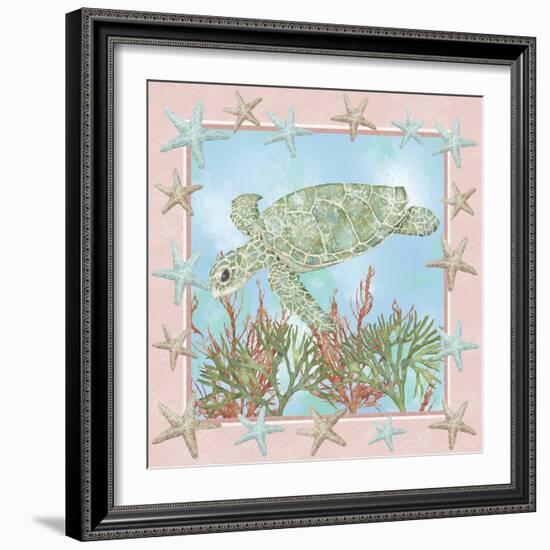 Coastal Life II-Jade Reynolds-Framed Art Print