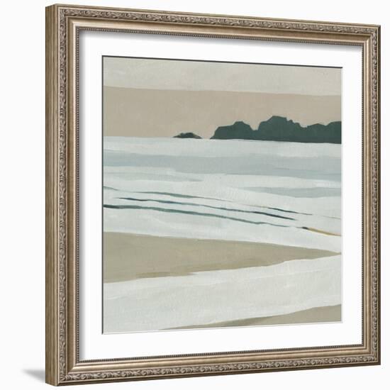 Coastal Lines I-Emma Scarvey-Framed Art Print