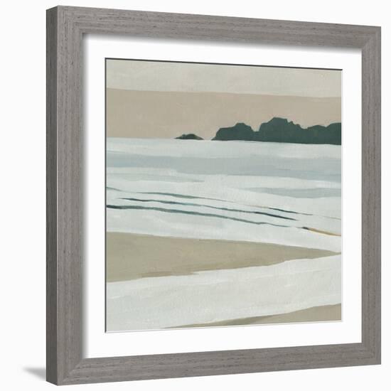 Coastal Lines I-Emma Scarvey-Framed Art Print