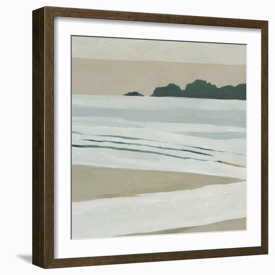 Coastal Lines I-Emma Scarvey-Framed Art Print