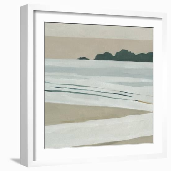 Coastal Lines I-Emma Scarvey-Framed Art Print