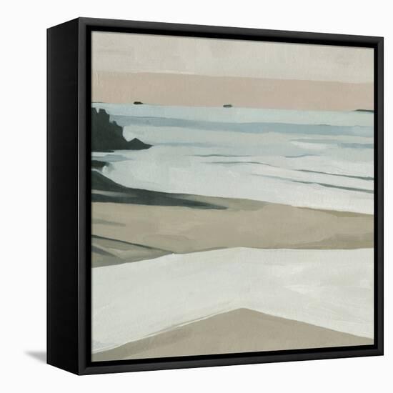 Coastal Lines II-Emma Scarvey-Framed Stretched Canvas