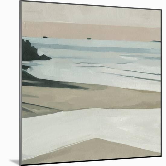 Coastal Lines II-Emma Scarvey-Mounted Art Print