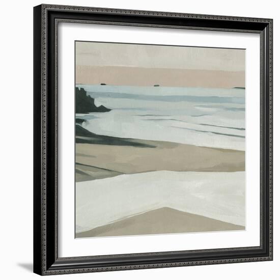 Coastal Lines II-Emma Scarvey-Framed Art Print