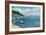 Coastal Maine-Stephen Calcasola-Framed Premium Giclee Print