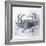 Coastal Mist Crab-Ken Roko-Framed Art Print