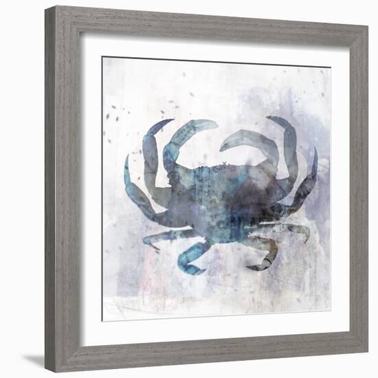 Coastal Mist Crab-Ken Roko-Framed Art Print