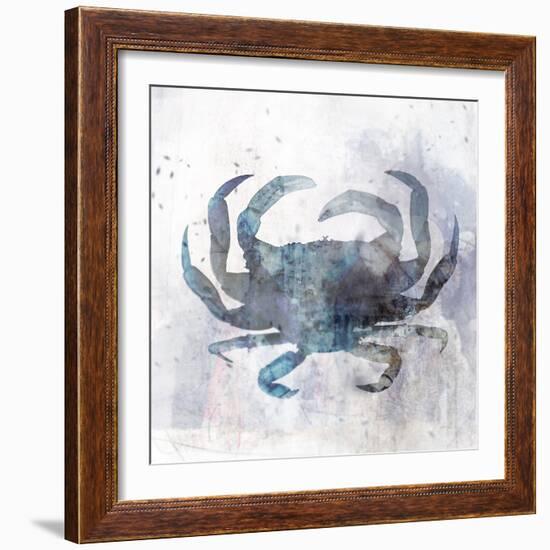 Coastal Mist Crab-Ken Roko-Framed Art Print