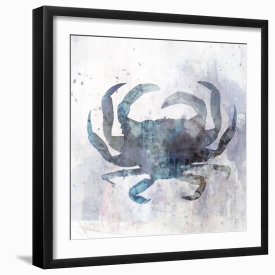 Coastal Mist Crab-Ken Roko-Framed Art Print