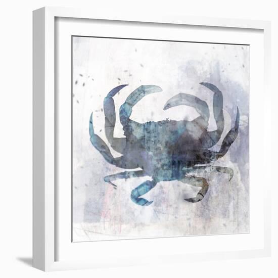 Coastal Mist Crab-Ken Roko-Framed Art Print