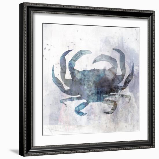 Coastal Mist Crab-Ken Roko-Framed Art Print