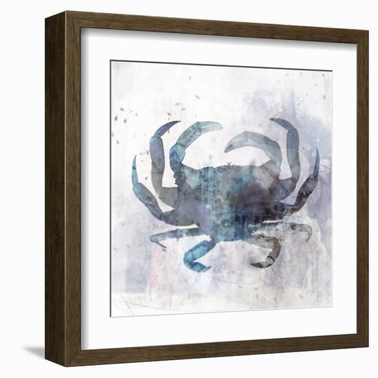 Coastal Mist Crab-Ken Roko-Framed Art Print