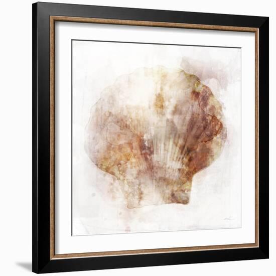 Coastal Mist Scallop-Ken Roko-Framed Art Print