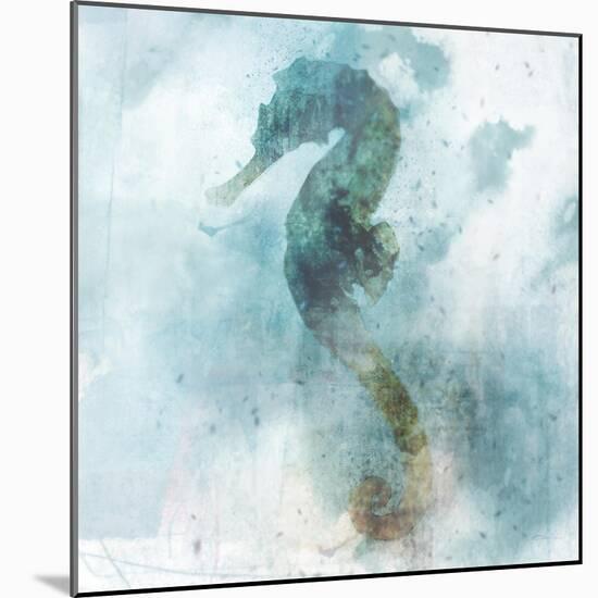 Coastal Mist Seahorse-Ken Roko-Mounted Art Print
