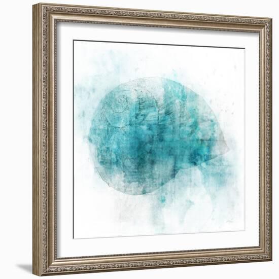 Coastal Mist Shell-Ken Roko-Framed Art Print