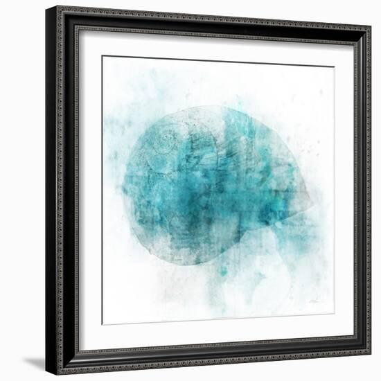 Coastal Mist Shell-Ken Roko-Framed Art Print