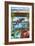 Coastal Montage-Lantern Press-Framed Art Print