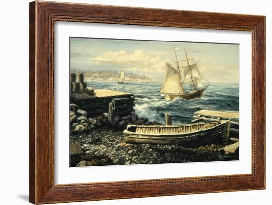 Coastal New England-Nicky Boehme-Framed Giclee Print