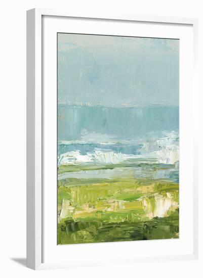 Coastal Overlook I-Ethan Harper-Framed Art Print