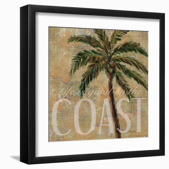 Coastal Palm - Mini-Todd Williams-Framed Art Print