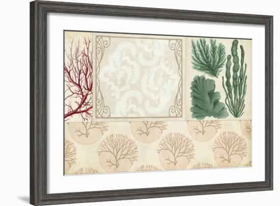 Coastal Patternbook II-Vision Studio-Framed Art Print