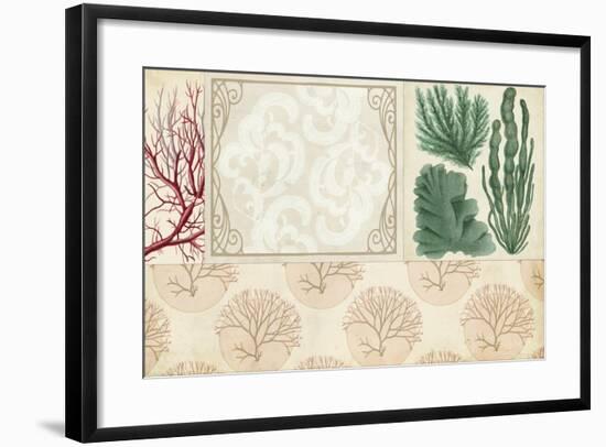 Coastal Patternbook II-Vision Studio-Framed Art Print