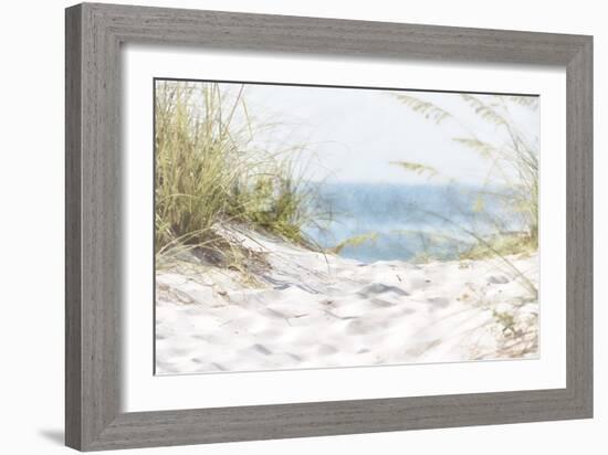 Coastal Photograpy Textured-Melody Hogan-Framed Art Print